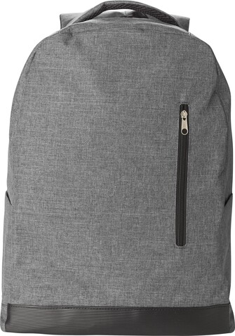 Polyester rPET (600D) Rucksack Celeste – anthrazit bedrucken, Art.-Nr. 387999999_1014887