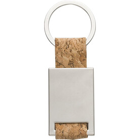 Schlüsselanhänger aus Kork Alexandra – Braun bedrucken, Art.-Nr. 011999999_1014899 Schlüsselanhänger aus Kork Alexandra – Braun bedrucken, Art.-Nr. 011999999_1014899