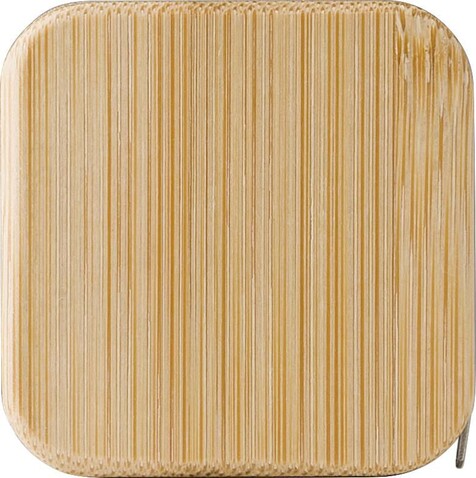 Maßband Callum | Bambus | 1 Meter – Braun bedrucken, Art.-Nr. 011999999_1015123