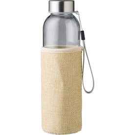 Trinkflasche aus Glas (500 ml) Kaydence – Braun bedrucken, Art.-Nr. 011999999_1015125 Trinkflasche aus Glas (500 ml) Kaydence – Braun bedrucken, Art.-Nr. 011999999_1015125