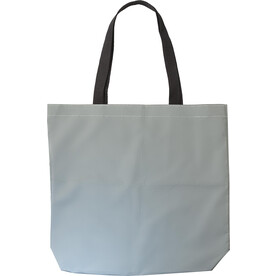 Einkaufstasche aus Polyester (100D) Jordyn – Silber bedrucken, Art.-Nr. 032999999_1015130