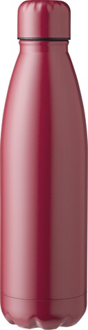 Doppelwandige Edelstahlflasche (500 ml) Amara – Bordeauxrot bedrucken, Art.-Nr. 010999999_1015134