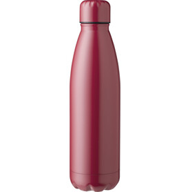 Doppelwandige Flasche Amara | 500 ml – Bordeauxrot bedrucken, Art.-Nr. 010999999_1015134