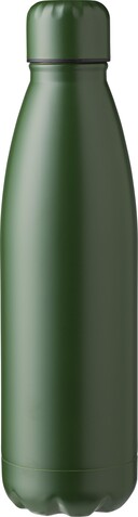 Doppelwandige Edelstahlflasche (500 ml) Amara – Grün bedrucken, Art.-Nr. 004999999_1015134