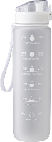 Trinkflasche Brinley | Recycelt | 1 l – transparent bedrucken, Art.-Nr. 970999999_1015136