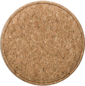 Weinset aus PU mit Korkoptik Milana – Braun bedrucken, Art.-Nr. 011999999_1015137