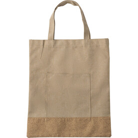 Einkaufstasche Ophelia | Recycelt | 3 l – Khaki bedrucken, Art.-Nr. 013999999_1015145
