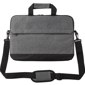 Laptoptasche | Polyester 600D | 15 Zoll | Zweifarbig – Grau bedrucken, Art.-Nr. 003999999_1015158
