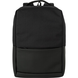 Polyester (600D) Laptop-Rucksack Oscar – Schwarz bedrucken, Art.-Nr. 001999999_1024147