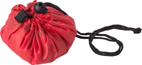 rPET 210D faltbarer Seesack José – Rot bedrucken, Art.-Nr. 008999999_1041624