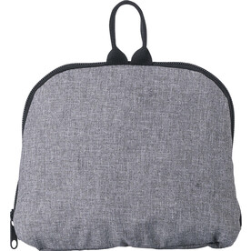 Rucksack Camilla | Faltbar | Kordelzug | 17 l – Grau bedrucken, Art.-Nr. 003999999_1041628