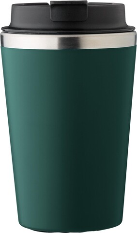 PP-Reisebecher Shay – Grün bedrucken, Art.-Nr. 004999999_1042451