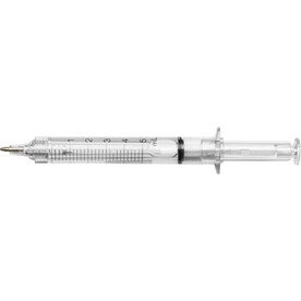 Kugelschreiber Dr. David | Spritzenform – Neutral bedrucken, Art.-Nr. 021999999_1063