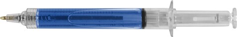 Kugelschreiber Dr. David | Spritzenform – Hellblau bedrucken, Art.-Nr. 018999999_1063