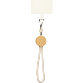 Handy-Armband Maxim | Baumwolle – Khaki bedrucken, Art.-Nr. 013999999_1096678