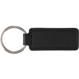 Apfel Leder und PU Schlüsselanhänger Sabrina – Schwarz bedrucken, Art.-Nr. 001999999_1096875