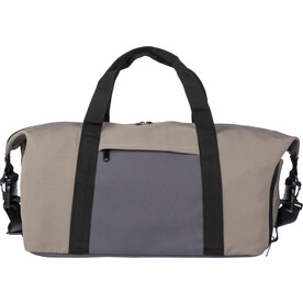Reisetasche Ines – taupefarben bedrucken, Art.-Nr. 113999999_1096879