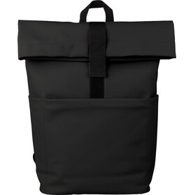Rucksack Senta | Roll-top | Laptop 15&amp;quot; | 6 l – Schwarz bedrucken, Art.-Nr. 001999999_1096883