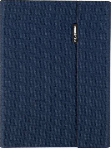 rPET-Portfolio A5 Tamara – Blau bedrucken, Art.-Nr. 005999999_1097175