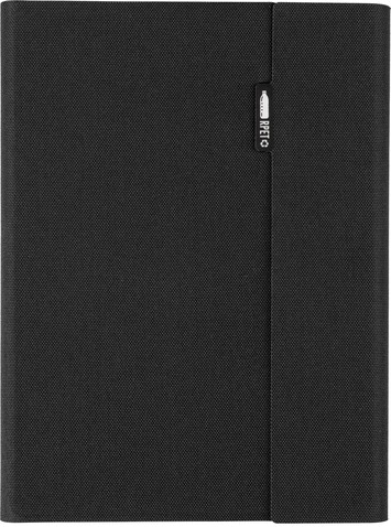 rPET-Portfolio A5 Tamara – Schwarz bedrucken, Art.-Nr. 001999999_1097175
