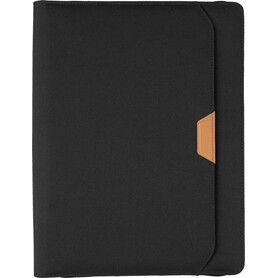 rPET-Mappe A4 Jasmin – Schwarz bedrucken, Art.-Nr. 001999999_1097178