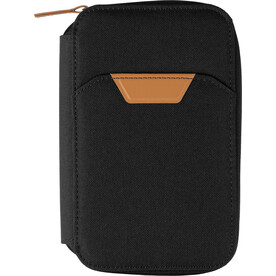 Reisebrieftasche Susanne | Recycelt | RFID – Schwarz bedrucken, Art.-Nr. 001999999_1097179