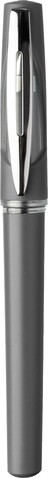 ABS-Tintenstift Karin – Grau bedrucken, Art.-Nr. 003999127_1097471