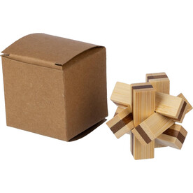 Geduldsspiel aus Holz Inge – Braun bedrucken, Art.-Nr. 011999999_1097559 Geduldsspiel aus Holz Inge – Braun bedrucken, Art.-Nr. 011999999_1097559