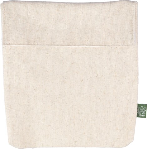 Hanf (170 gr/m2) Kühltasche Siegfried – Khaki bedrucken, Art.-Nr. 013999999_1103677