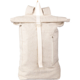 Hanf (280 gr/m2) Rolltop Rucksack Margarete – Khaki bedrucken, Art.-Nr. 013999999_1103678