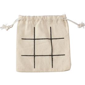 Tic Tac Toe | Holz | Baumwollbeutel – Khaki bedrucken, Art.-Nr. 013999999_1107132