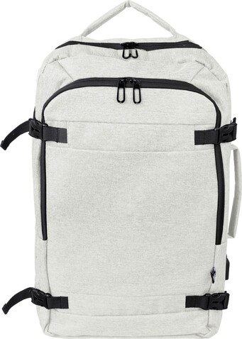 rPET-Polyester (300D) Rucksack Malcolm – beige bedrucken, Art.-Nr. 357999999_1148485