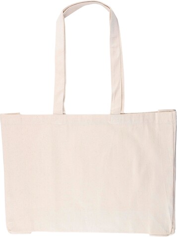 Einkaufstasche Imogen | OEKO-TEX-Baumwolle | 220 g/m² – Khaki bedrucken, Art.-Nr. 013999999_1161747