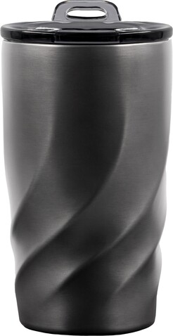 BrandCharger Vortex Calix Reisebecher 400 ml – stahlgrau bedrucken, Art.-Nr. 411999999_1163674
