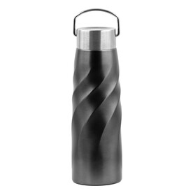 BrandCharger Reiseflasche Vortex Vita | 500 ml – stahlgrau bedrucken, Art.-Nr. 411999999_1163676
