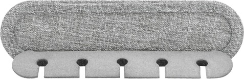 BrandCharger Kabelhalter Cabledock – Grau bedrucken, Art.-Nr. 003999999_1163679 BrandCharger Kabelhalter Cabledock – Grau bedrucken, Art.-Nr. 003999999_1163679
