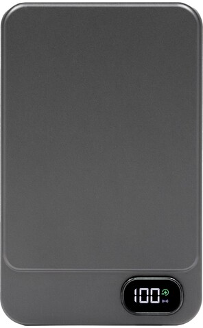 BrandCharger Powerbank Powerwave 10000 | Recycelt | 10 000 mAh – stahlgrau bedrucken, Art.-Nr. 411999999_1163684 BrandCharger Powerbank Powerwave 10000 | Recycelt | 10 000 mAh – stahlgrau bedrucken, Art.-Nr. 411999999_1163684