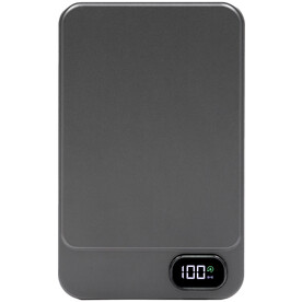 BrandCharger Powerbank Powerwave 10000 | Recycelt | 10 000 mAh – stahlgrau bedrucken, Art.-Nr. 411999999_1163684