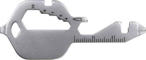 BrandCharger Multitool Kee | 12 Funktionen – Silber bedrucken, Art.-Nr. 032999999_1163694 BrandCharger Multitool Kee | 12 Funktionen – Silber bedrucken, Art.-Nr. 032999999_1163694