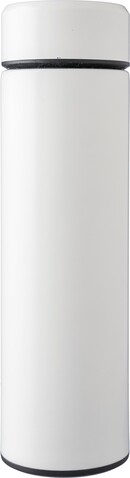 Doppelwandige Edelstahlflasche 425 ml Mary – Weiß bedrucken, Art.-Nr. 002999999_1171141