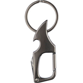 Schlüsselanhänger Bella | Karabiner – stahlgrau bedrucken, Art.-Nr. 411999999_1171292