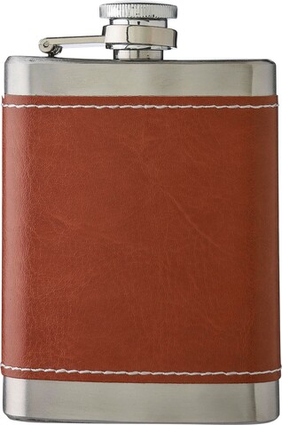 Flachmann Cedric | Edelstahl | 100 ml – Braun bedrucken, Art.-Nr. 011999999_1171295 Flachmann Cedric | Edelstahl | 100 ml – Braun bedrucken, Art.-Nr. 011999999_1171295