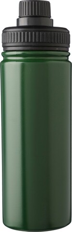 Doppelwandige Edelstahl-Trinkflasche 500 ml Tschad – Grün bedrucken, Art.-Nr. 004999999_1171296