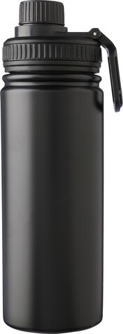 Trinkflasche Chad | 500 ml – Schwarz bedrucken, Art.-Nr. 001999999_1171296