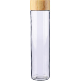 Trinkflasche Clarence | Glas | 500 ml – Braun bedrucken, Art.-Nr. 011999999_1171298