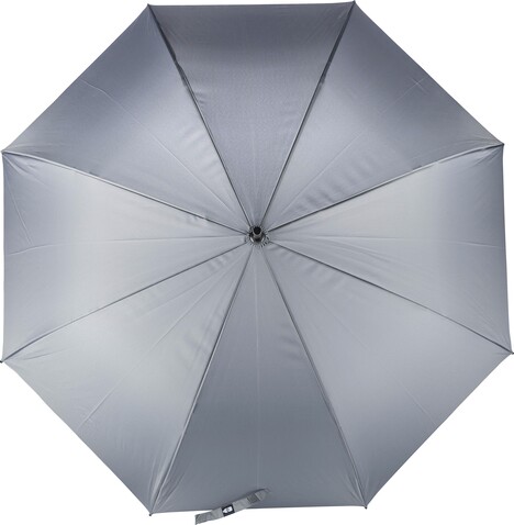 Regenschirm Curtis | Recycelt | Automatisch | 27 Zoll – Grau bedrucken, Art.-Nr. 003999999_1171419