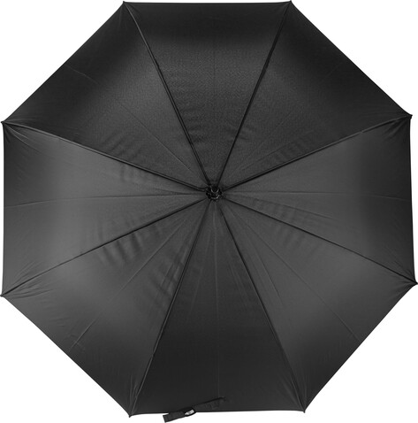 rPET 190T Regenschirm Curtis – Schwarz bedrucken, Art.-Nr. 001999999_1171419