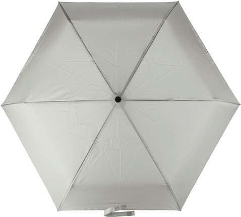 rPET 190T Regenschirm Cynthia – Grau bedrucken, Art.-Nr. 003999999_1171420