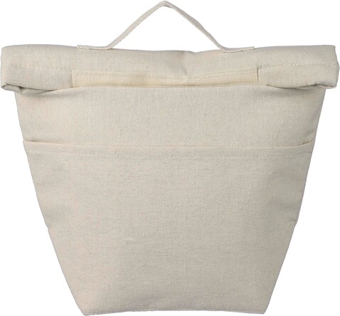 Kühltasche Faith | Baumwolle 220 g/m² | Roll-top – Khaki bedrucken, Art.-Nr. 013999999_1172252