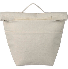Kühltasche Faith | Recycelte Baumwolle 220 g/m² | Roll-top – Khaki bedrucken, Art.-Nr. 013999999_1172252